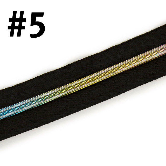 Thumbnail: #5 Black Zipper Tape 3m Pack without Pulls