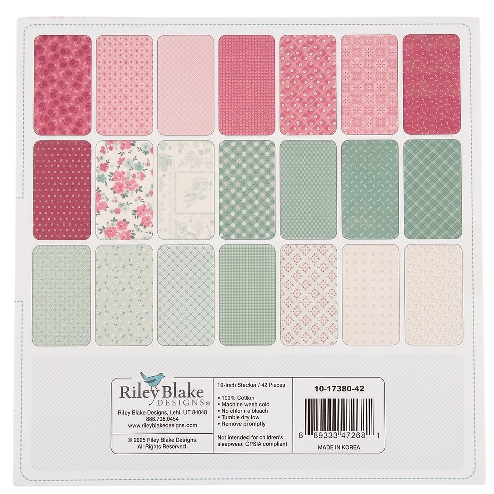 Berry and Sage 10 Inch Stacker by Lori Holt back