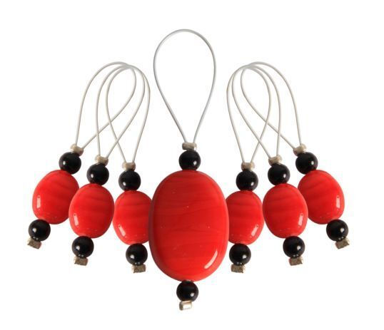 Knit Pro Zooni Stitch Markers Tangerine