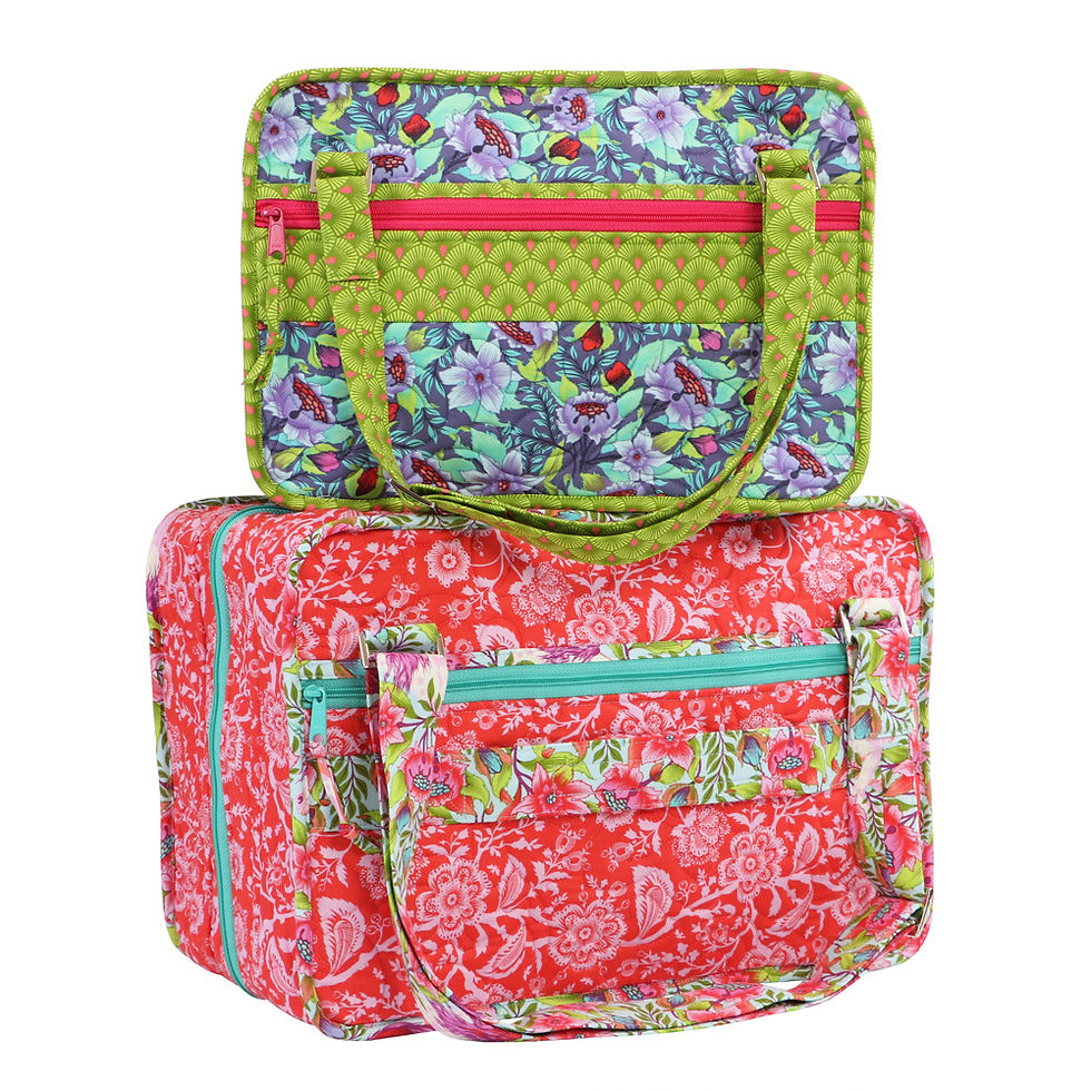 Thumbnail: Divide and Conquer Bag Pattern - By Annie colours