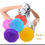 Thumbnail: Cute Silicone Shampoo Scalp Shower Body Washing Hair Massage Massager Brush Comb