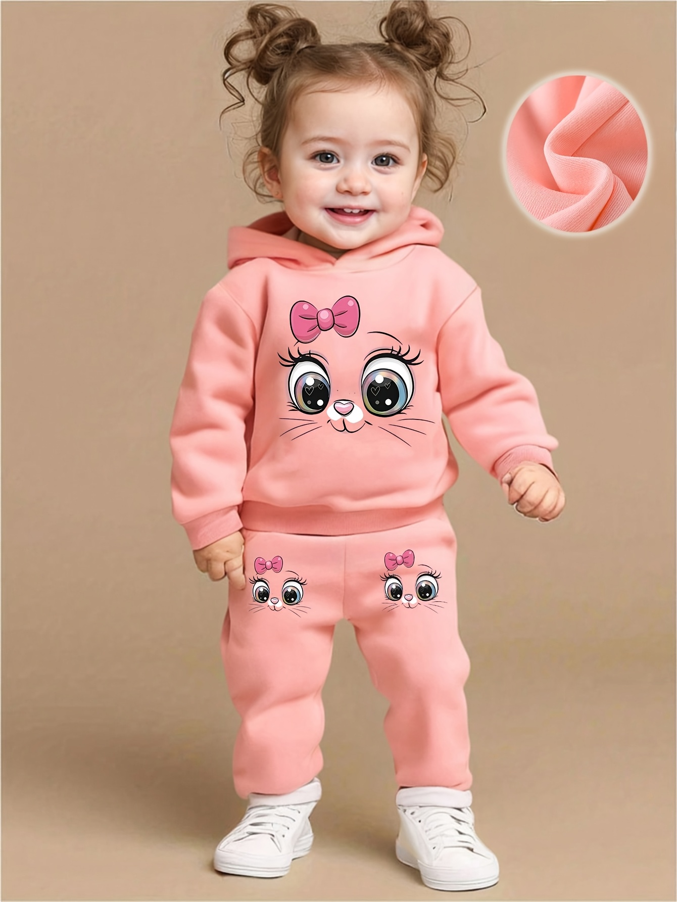 Sweet Kitty Hoodie Set