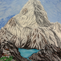 Painting: Snow Mountain