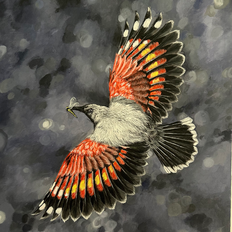 Painting: Flying