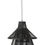 Miniature : Suspension bambou noire 