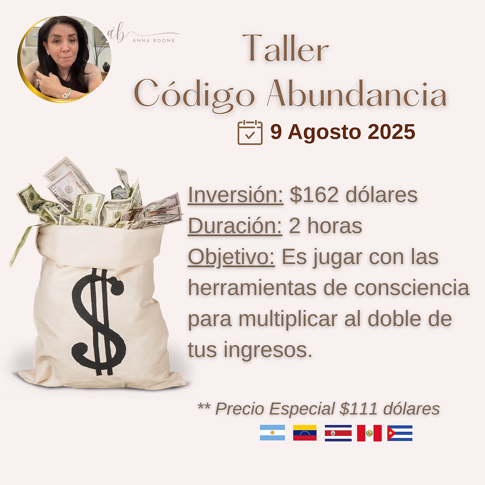 Taller CÓDIGO ABUNDANCIA