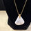 Thumbnail: Magnesite Pendant Necklace