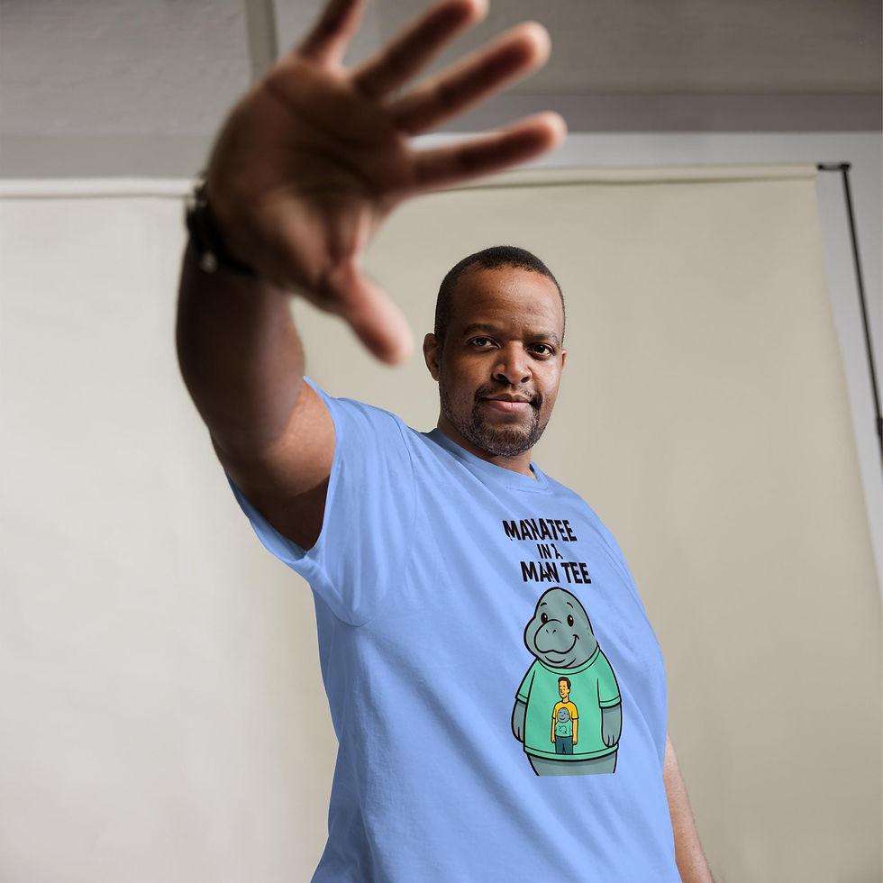 Thumbnail: Manatee in a Man Tee - Unisex classic tee