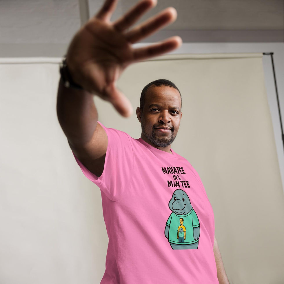 Thumbnail: Manatee in a Man Tee - Unisex classic tee