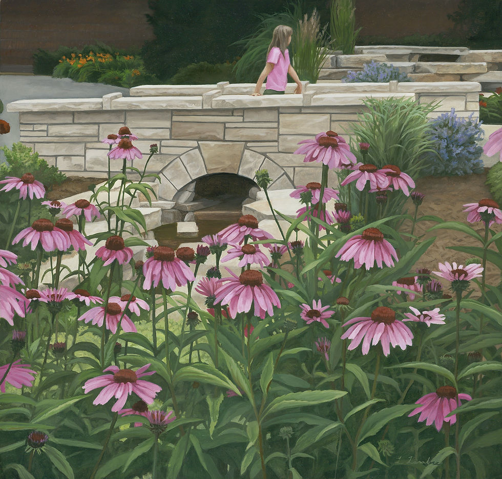 Blooms in Pink