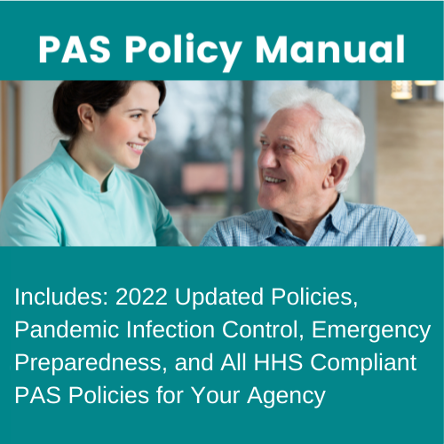 2024 Updated Basic PAS Home Care Policy Manual Slusher