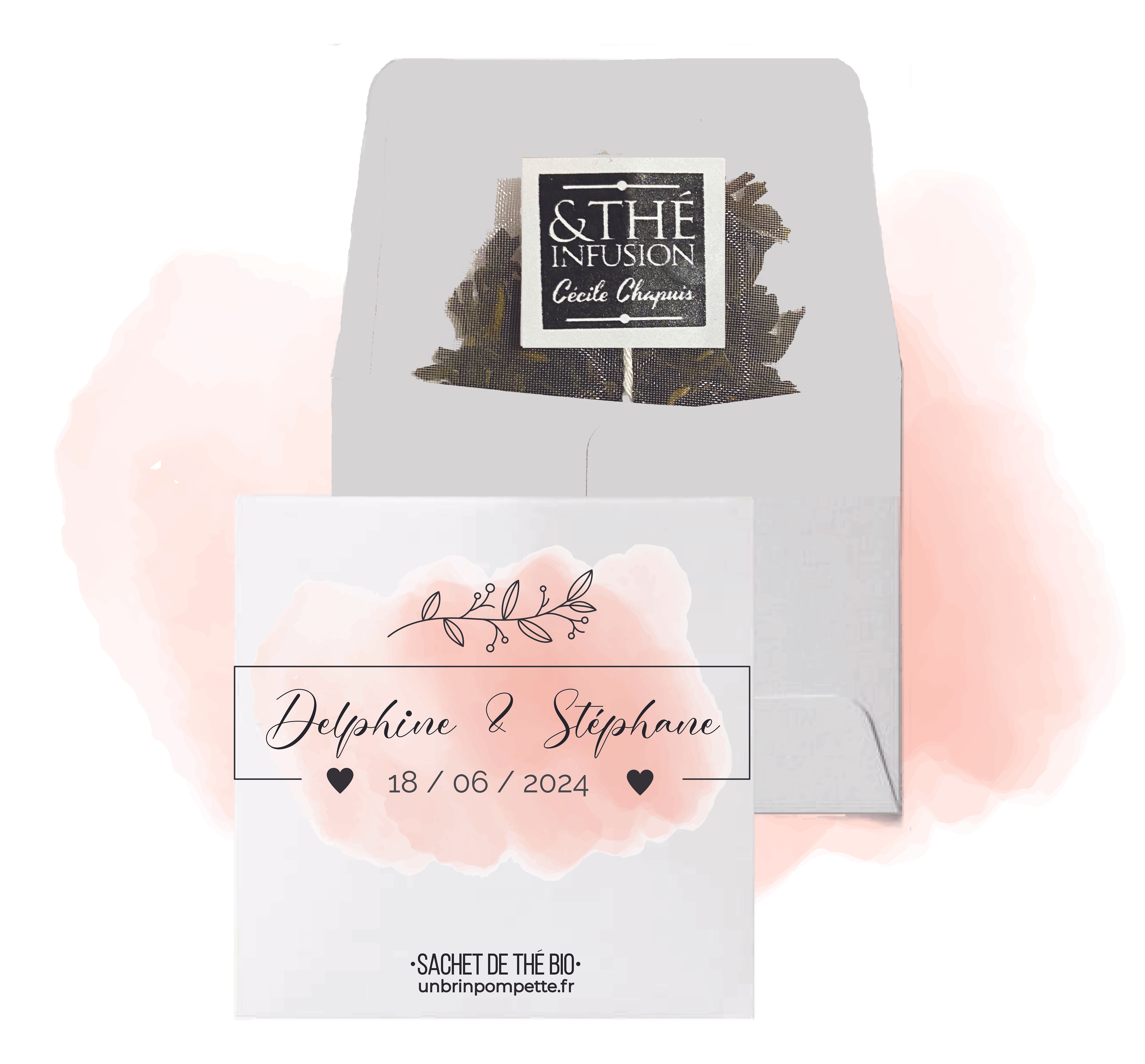 Sachet de thé bio thème 21