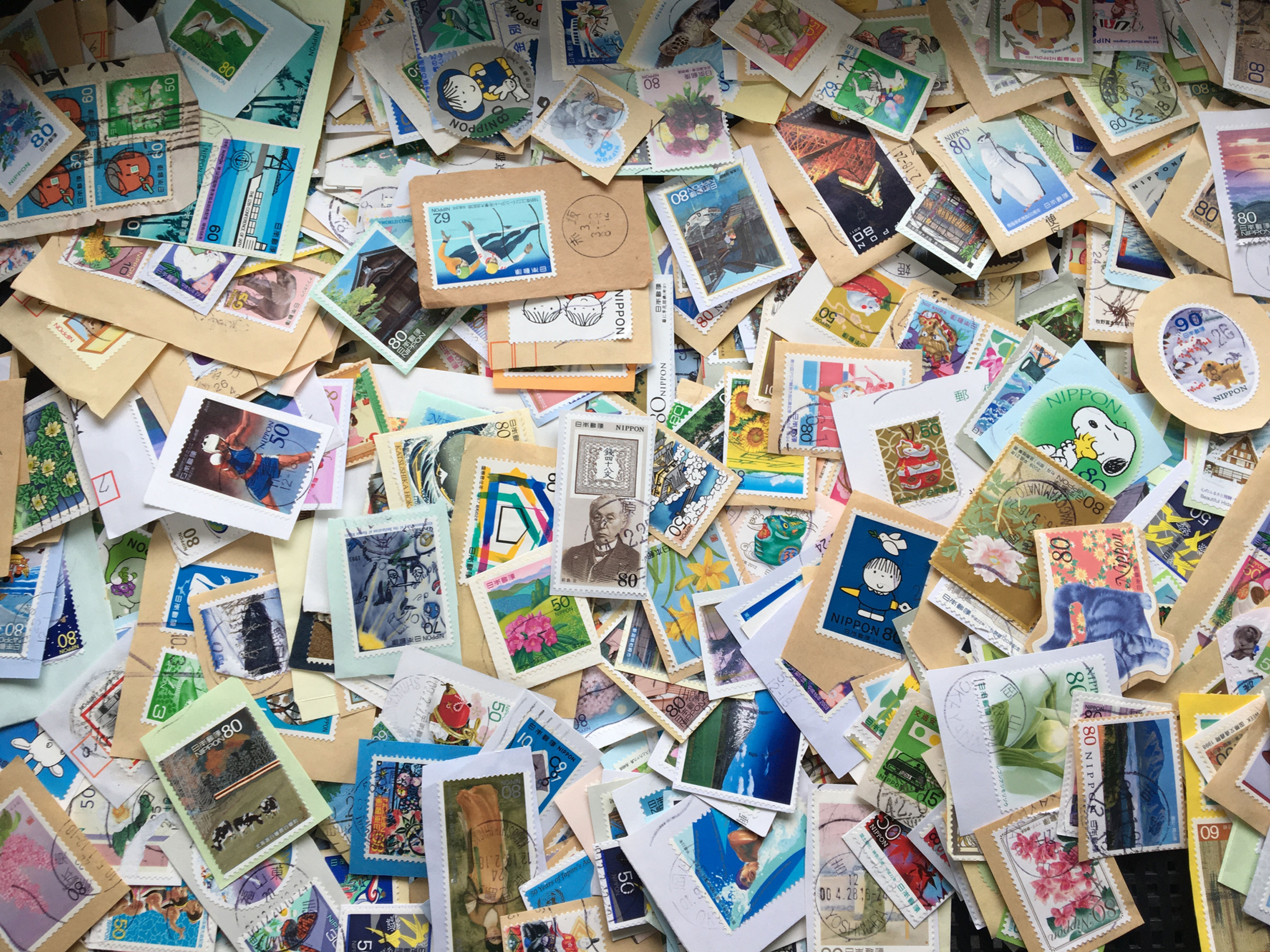 【10kg 】used  commemoraitve on paper free ship