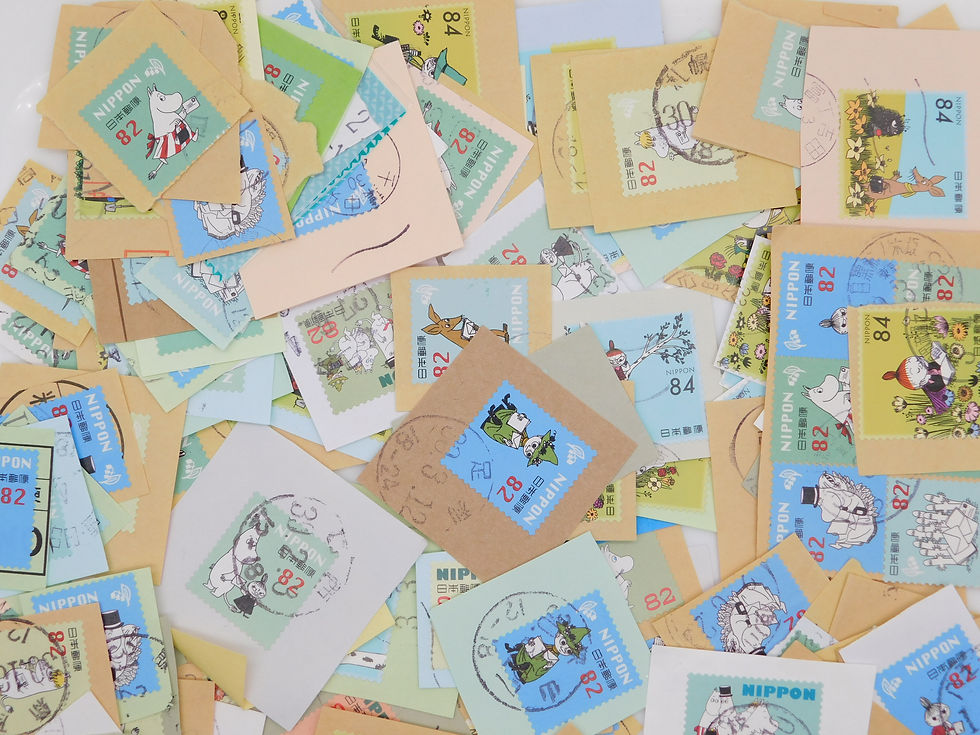 Thumbnail: 30g/100 pcs Thematic: (Japan Moomin) used  commemoraitve OFF paperの複製