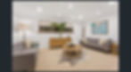 Freshly Painted Living Area