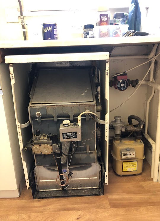 Glow-Worm Hideaway 100B boiler repaired last week