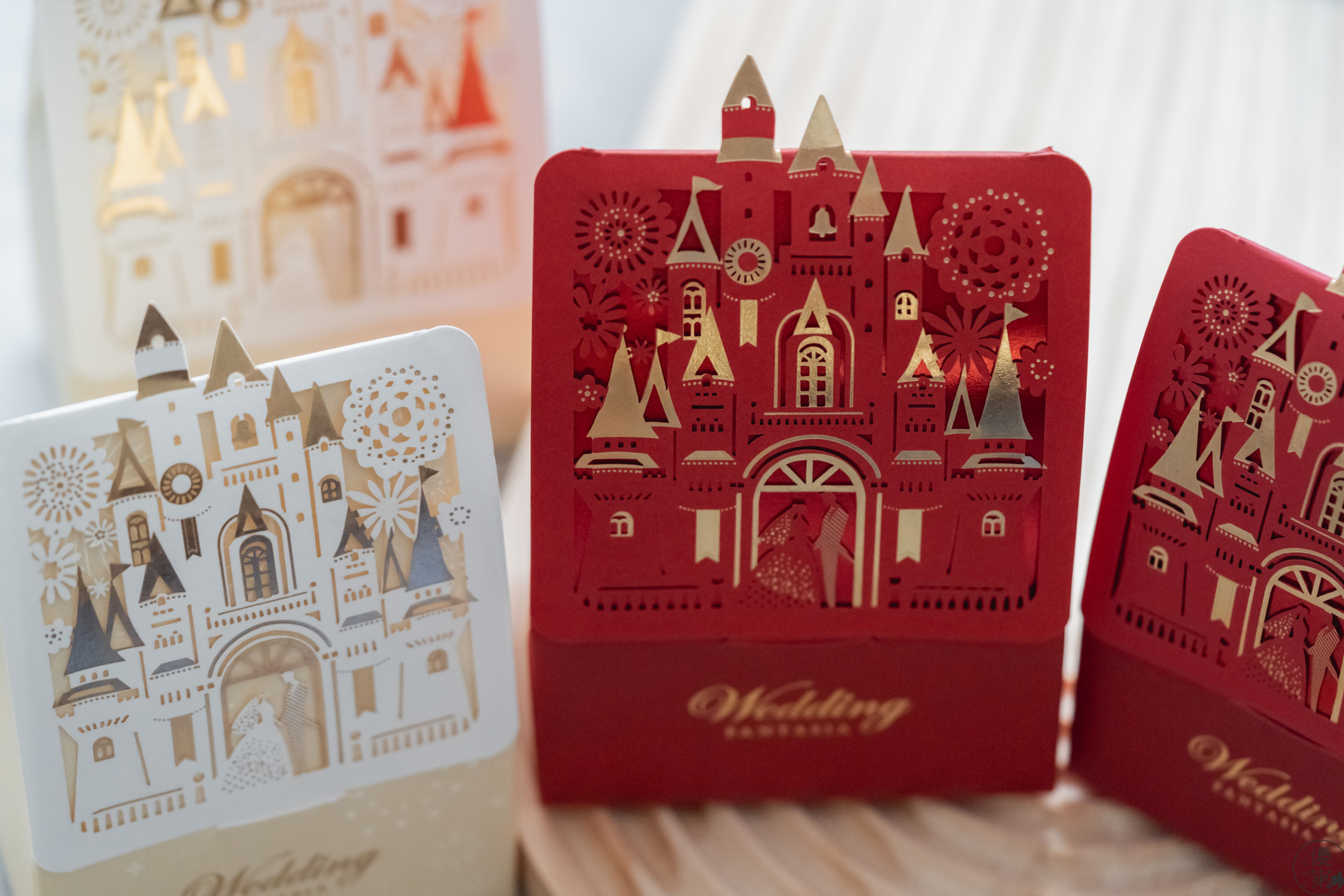 幻想曲伴手礼 | Fantasia Wedding Favor white and red colour