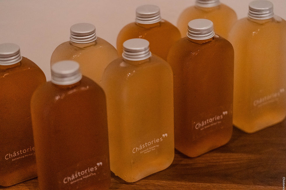 Thumbnail: Signature Herbal Tea Catering bottles