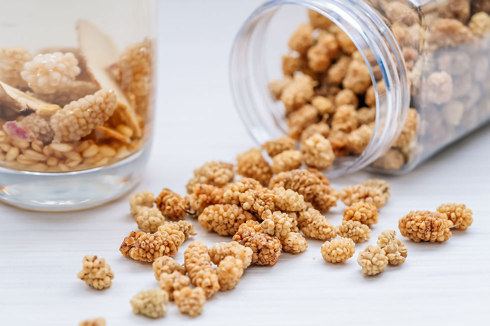 Thumbnail: Sleep Well Herbal Tea white mulberries