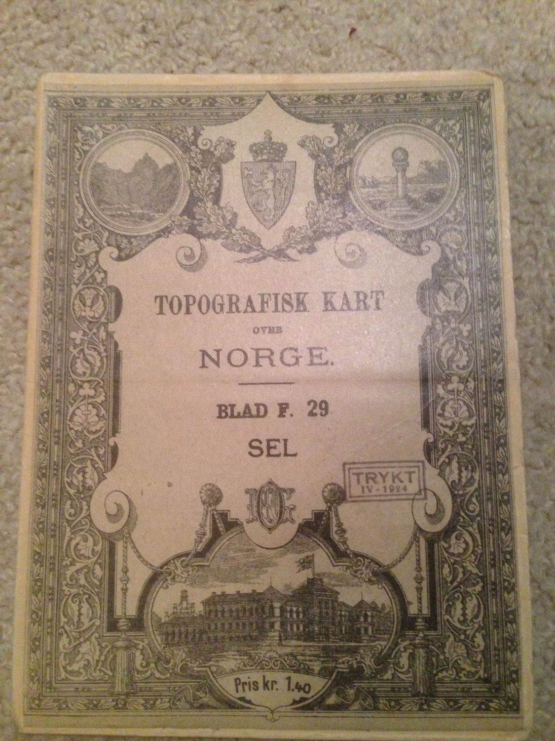 Sel 1924, oppmålt 1921