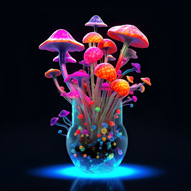 there-is-vase-with-bunch-mushrooms-it-generative-ai_958192-9217.jpg