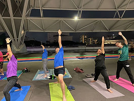 Please bring your own yoga mat.