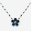 Miniature : Collier Fleur Noire