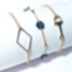 Exemple de bijoux sur mesure - bracelets fantaisie fait main