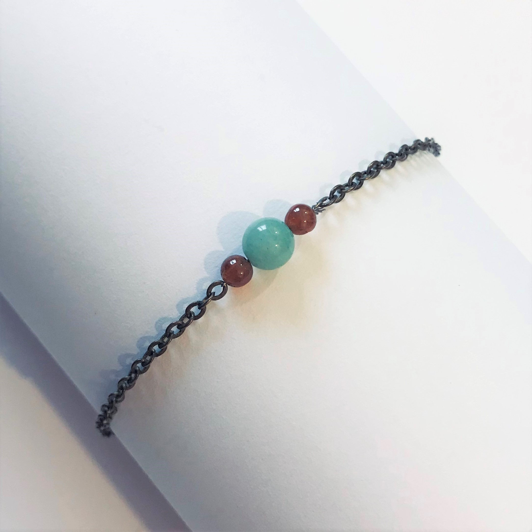 Bracelet Aventurine - Bracelet fantaisie avec perles - bijou ludique et personnalisable