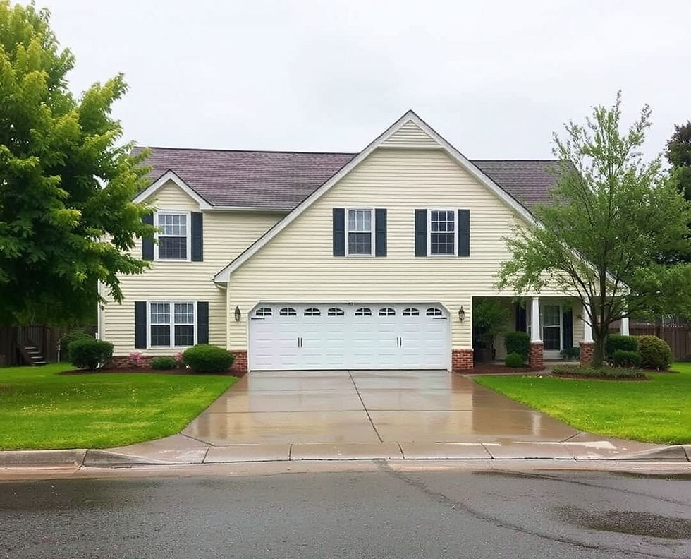 professional exterior cleaning of house siding