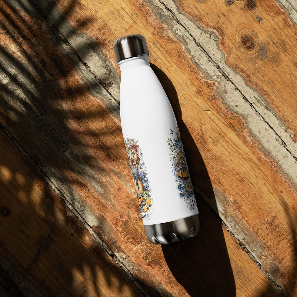 Thumbnail: Portugal Stainless steel water bottle
