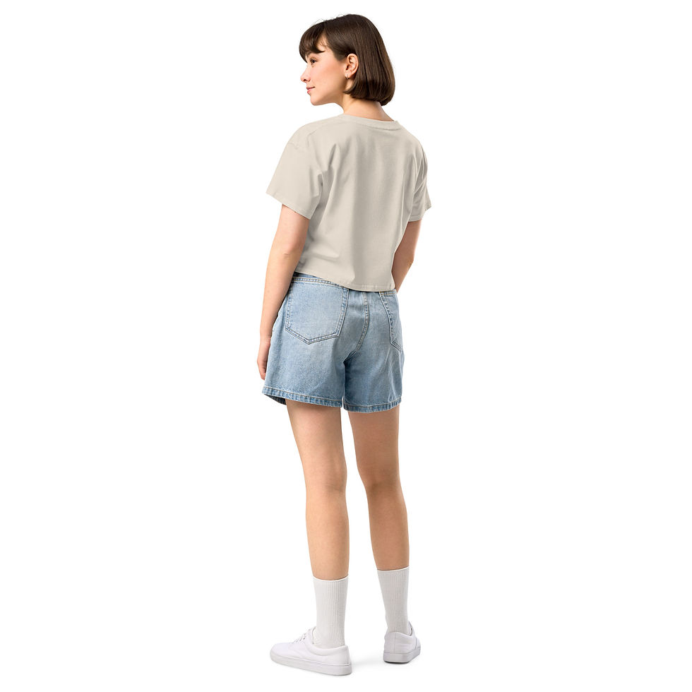 Thumbnail: Women’s crop top: My sunshine in human form