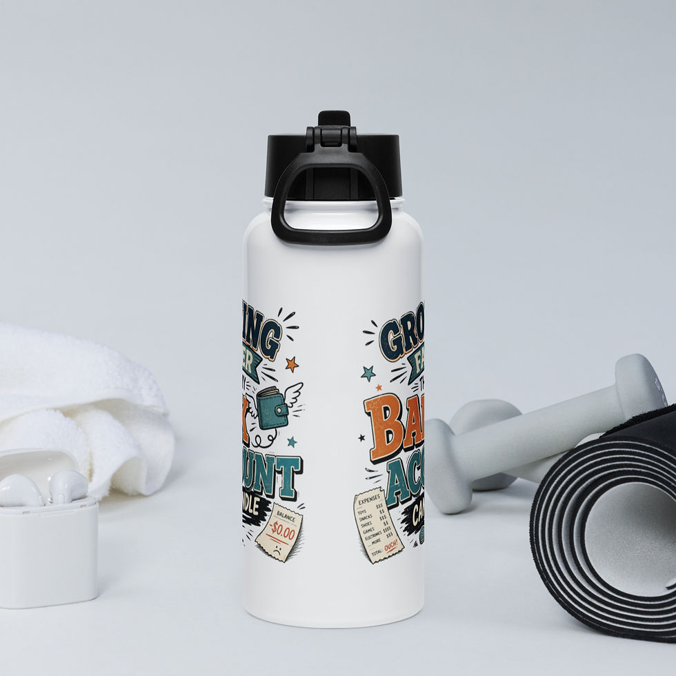 Thumbnail: Stainless steel bottle with straw lid: Growing faster...
