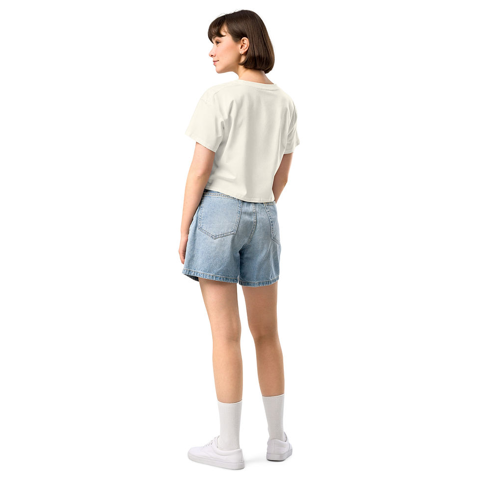 Thumbnail: Women’s crop top: My sunshine in human form