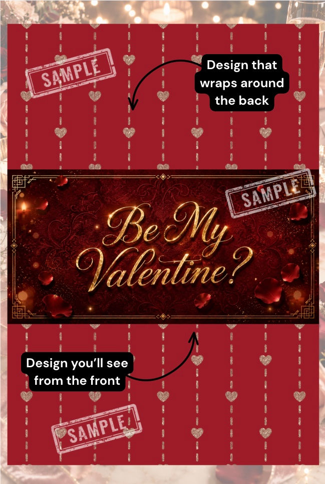 Thumbnail: Personalised Valentine’s Chocolate Bar | Romantic Chocolate Gift
