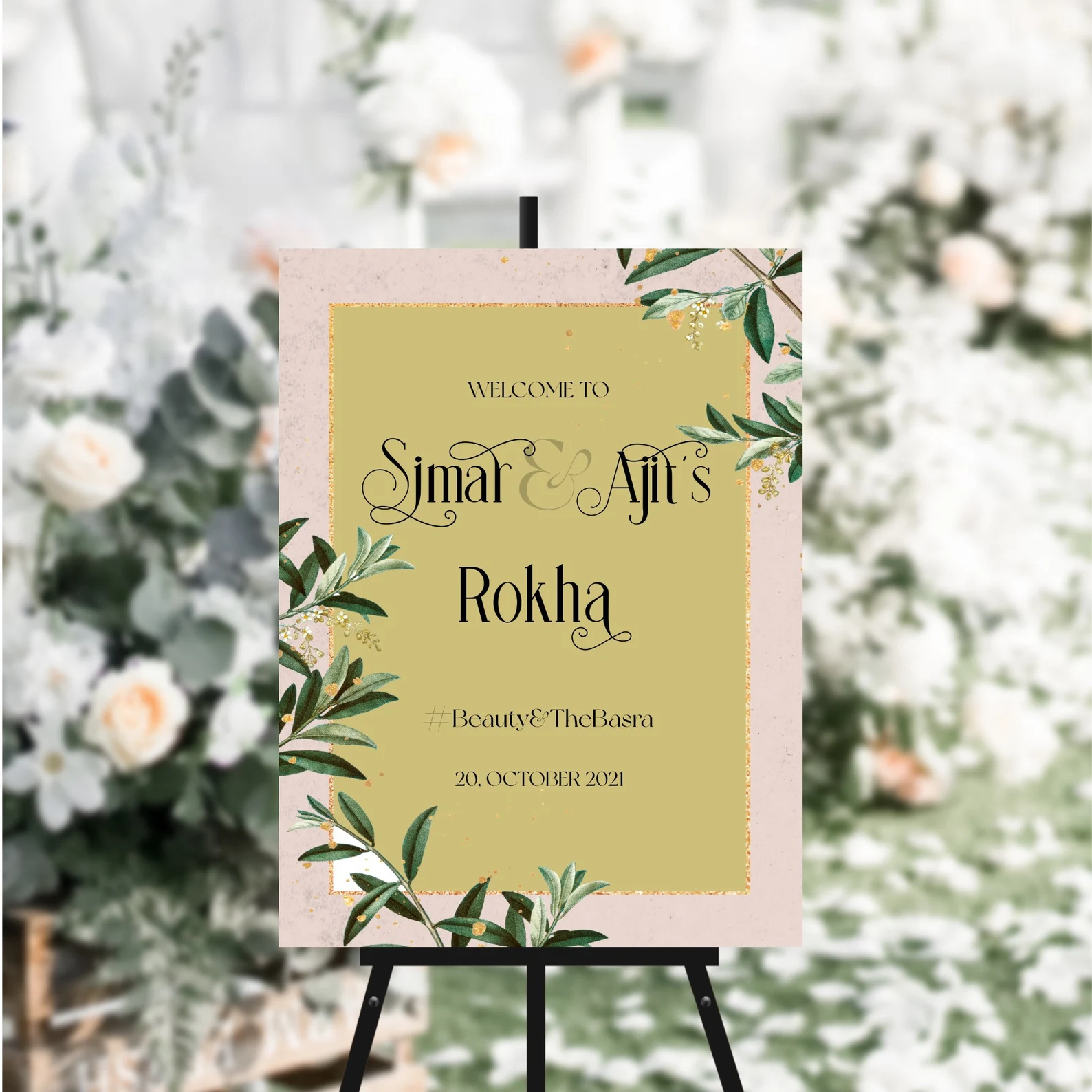 Wedding Welcome Board