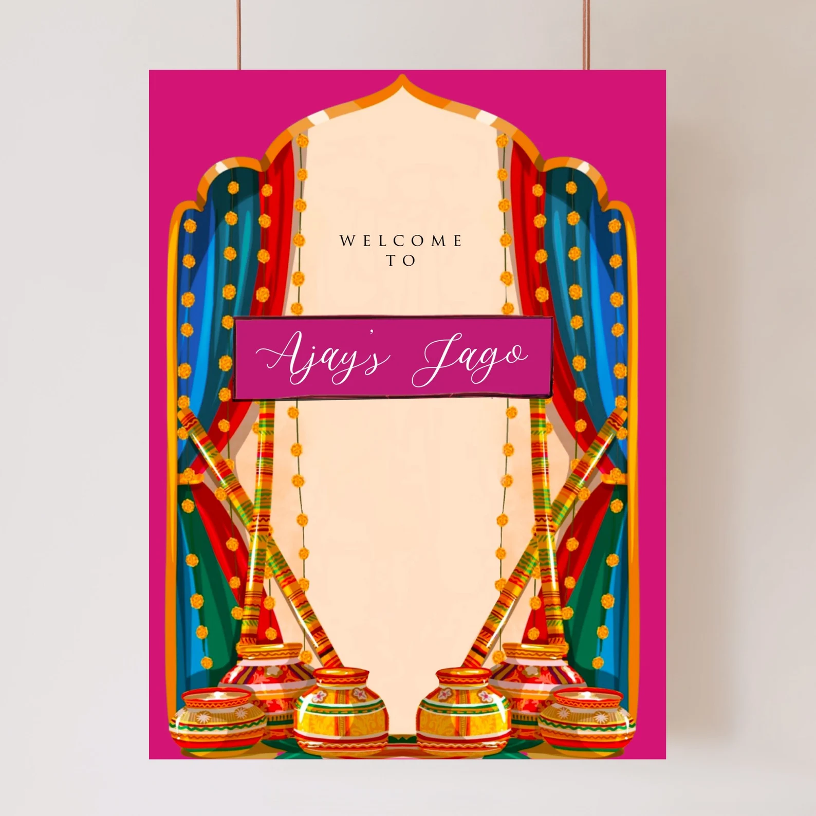 Wedding Welcome Board