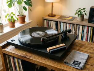 Vedlikehold av platespiller og vinylplater for langvarig glede