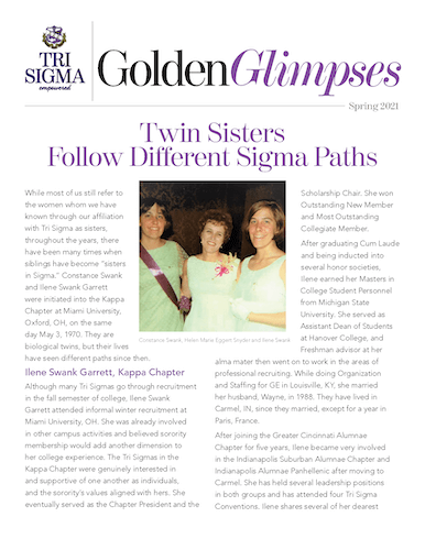 Golden Glimpses Spring 2021