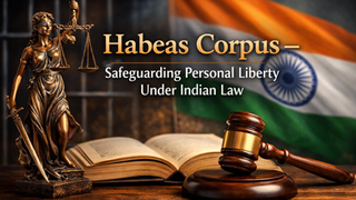Habeas Corpus – Safeguarding Personal Liberty Under Indian Law