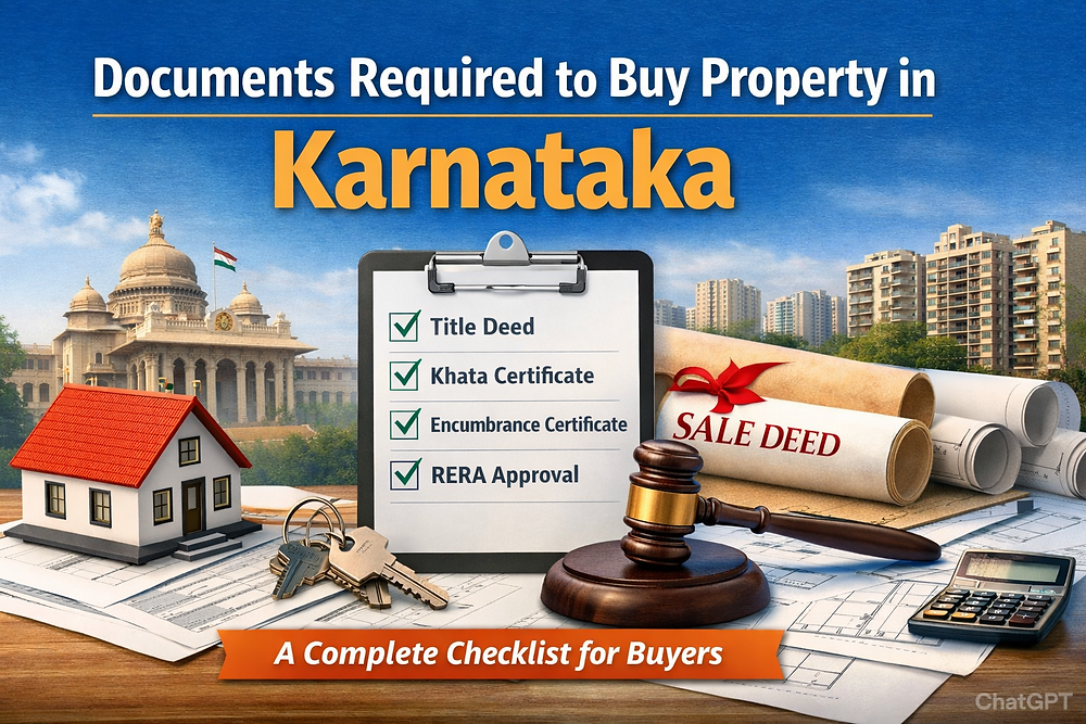 Documents Required to Buy Property in Karnataka