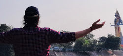 Megastar Aazaad at Haridwar