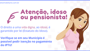 SERÁ QUE TENHO DIREITO À ISENÇÃO DE IPTU?