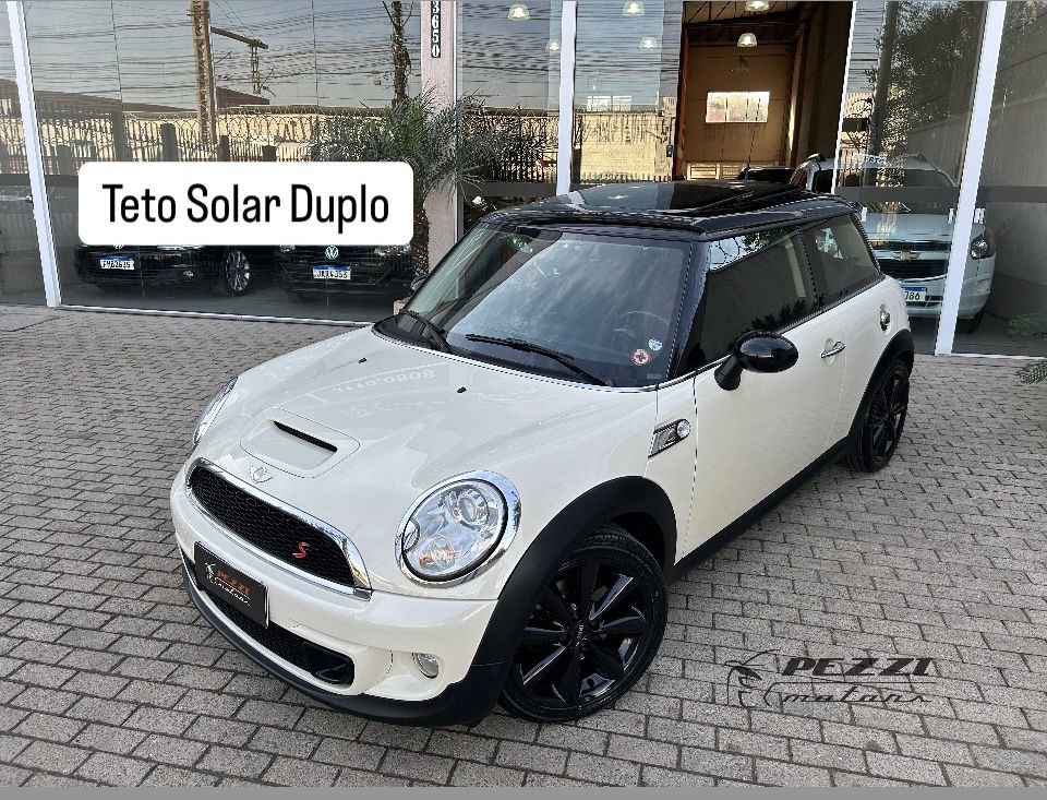 MINI COOPER S 1.6 TURBO TETO SOLAR DUPLO 2013