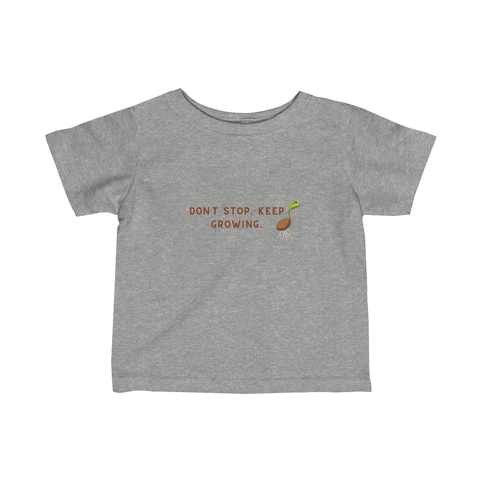 Thumbnail: Keep Growing - Infant Fine Jersey Tee