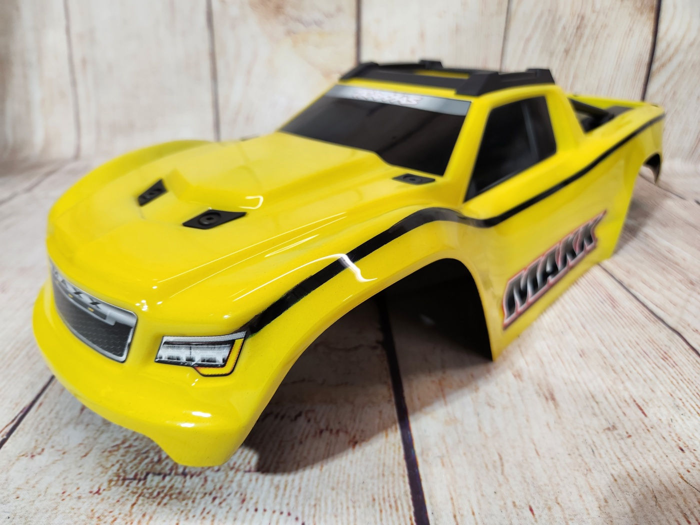 Custom Painted Body for Traxxas Maxx RC Truck with Clipless Sys