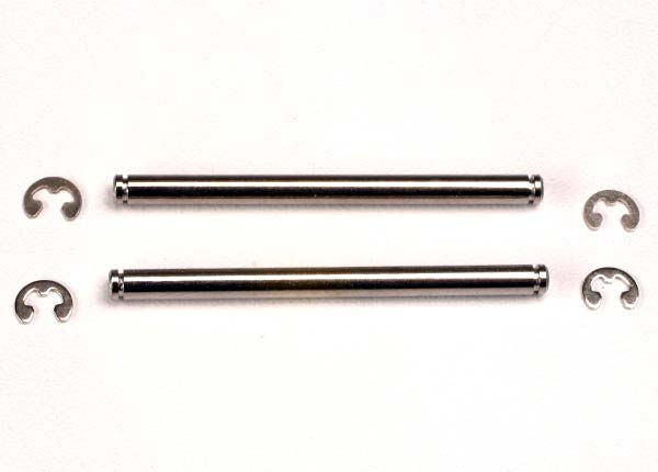 TRA2640 TRAXXAS Suspension pins, 44mm (2) w/ e-clips