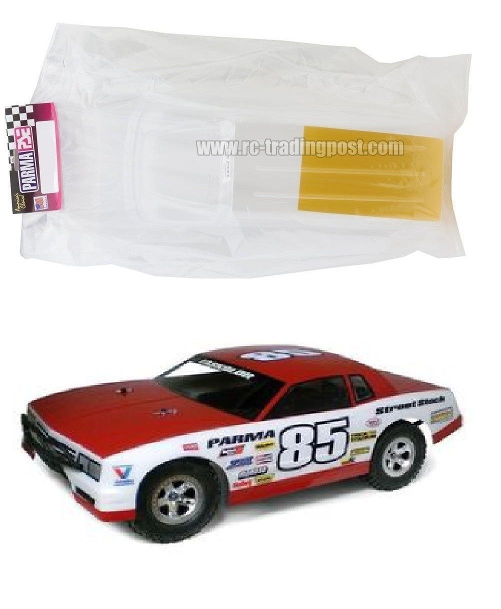 Parma '85 Street Stock Short Course Race Truck Clear RC Body 1/10 Slash, Senton