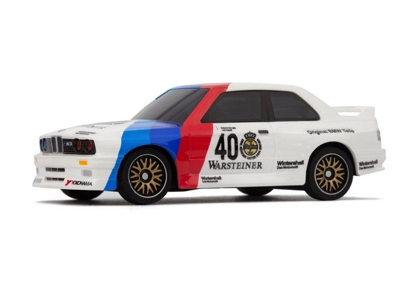 1/64 HPI Racing Nano-TTR 1989 BMW M3 E30 Ravaglia Ready To Run RC Car w/