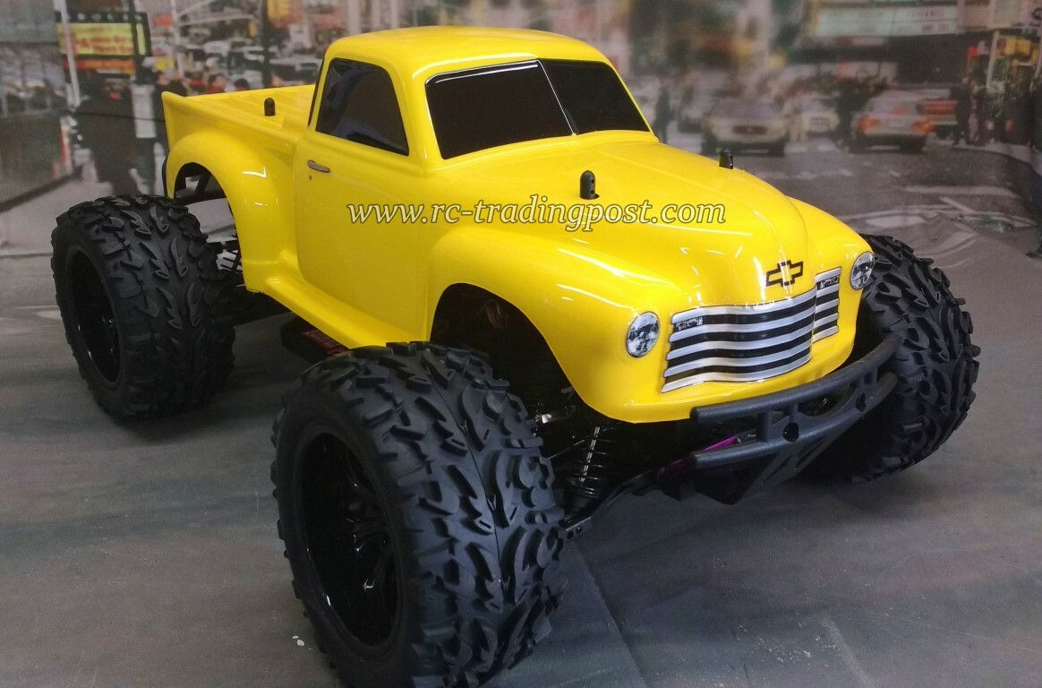 Custom Painted 50s Chevy Pickup EPX 4X4 RTR 1/10 RC Monster Truck Waterproof